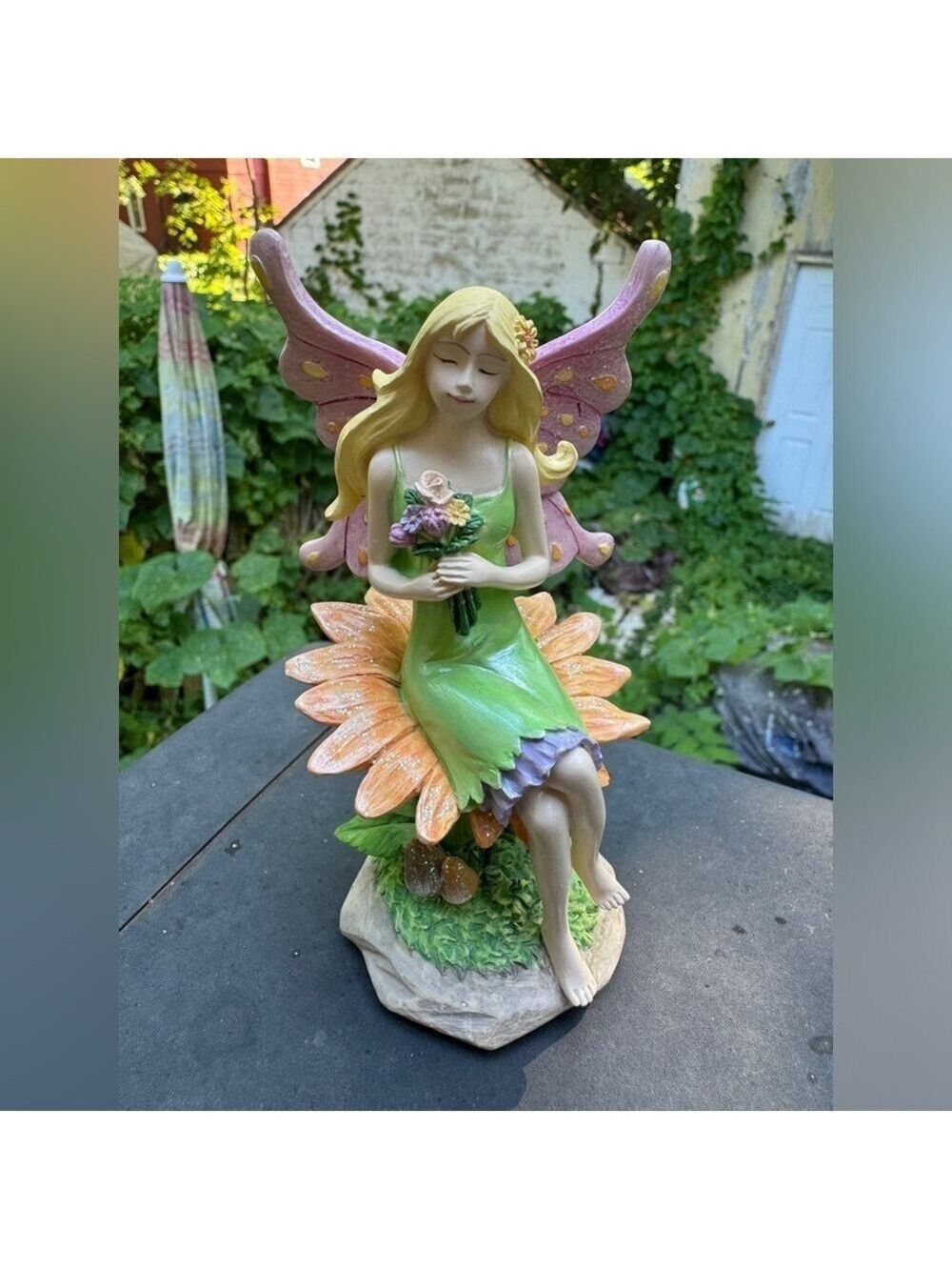 Russ “Hope” Fairy Figurine From The Enchanted Hollow Collection #36171